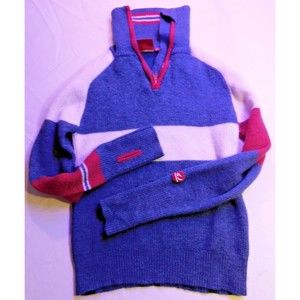 ULVANG Raw Limited Wool Sweater thumb holes Tight-Knit Raglan Sleeve S